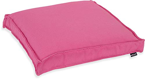 HOCK Caribe Outdoor Sitzkissen CLOU Stuhlkissen wasserabweisend/lichtecht (6-7) 50x50x5cm pink Fuchsia