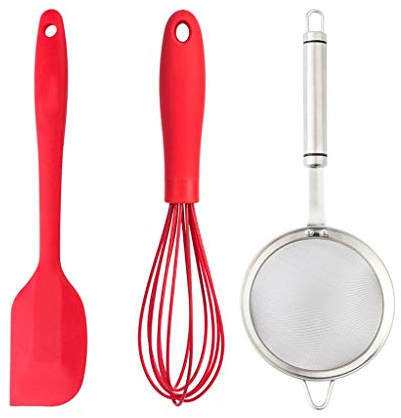 F-HOME Varillas De Batir, Juego De Batidor De Globos, Batidor Manual, Batidores De Cocina De Alambre De Silicona, for Pan, Pasteles, Salsas, Huevo Y Más (Color : B)