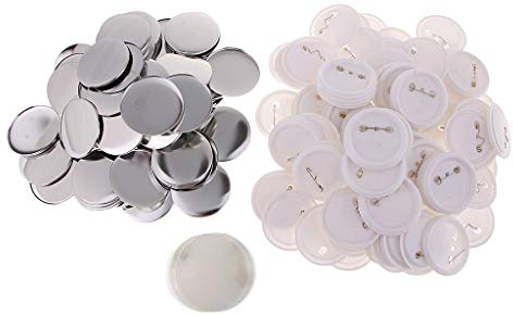 SM SunniMix Satz von 100 58mm Pin Badge Button Bastelbedarf für Button Maker Machine,