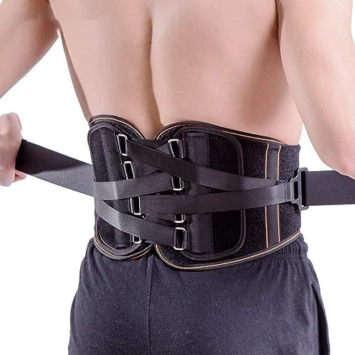Lordosenstützgurt Mit Flaschenzugsystem, Untere Rückenbandage Für Damen Und Herren Zur Schmerzlinderung Im Unteren Rücken,Verstellbare Taillenstützgurte Bei Ischias Oder Bandscheibenvorfall ( Color :