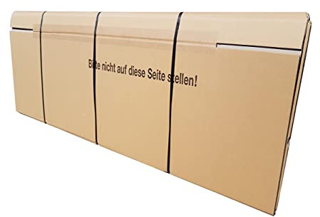 4 Stück Großer Fahrrad Karton E Bike Karton Box 1900x250x1150mm sehr stabil doppelwellig (4)