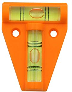 2-Wege- -Wasserwaage, kleines T-förmiges Wasserwaagen-Nivellierwerkzeug, Kreuzkontrolle, quadratische Wasserwaagen, Mehrzweck-Messwerkzeug für Wohnmobile, Camping, Maschinen, Möbel, Anhänger