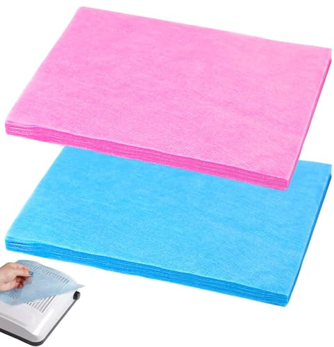 Lot de 200 feuilles de papier filtre collecteur de poussière pour ongles, filtres collecteurs de poussière portables pour salon de manucure