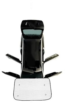 fenêtre latérale Pare-Soleil Pare-Soleil Fenêtre Voiture Réflecteur Protection UV Accessoires Automobiles pour Ford pour Everest U375 UA 2016 2017 2018 2019 2020 2021(Front Windshield)
