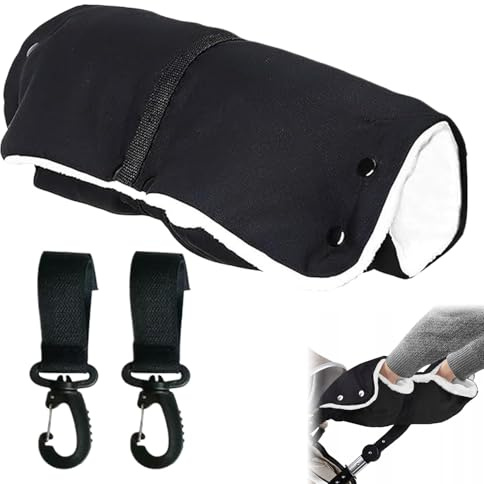Guanti Passeggino Scaldamani,Guanti per Passeggino,Guanti per Passeggino Inverno,Antigelo Guanti Manicotto Guanti Impermeabili,Antivento Pram Hand,Scaldamani,guanti per passeggini morbidi