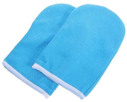 DECOMELODY Paraffinwachs handschuhe Spa handwärmer Wiederverwendbar Isolierte Wachshandschuhe mit Baumwollfutter Wärmebewahrend für Handpflege und Paraffinbad Komfortabel und Langlebig