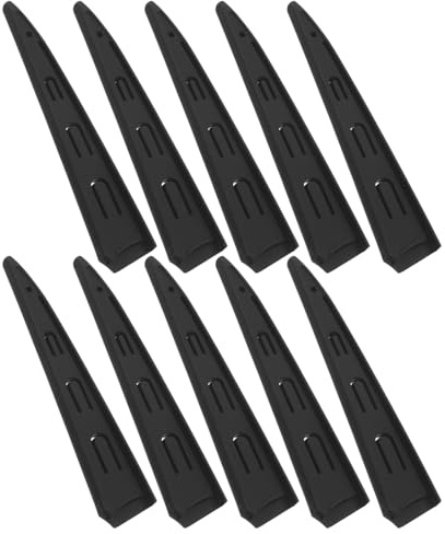 NOLITOY 10 Piezas Protector de Funda para Cuchillo de Chef Funda de Plástico para Cuchillos de Cocina y Peladores para Uso Profesional Restaurantes