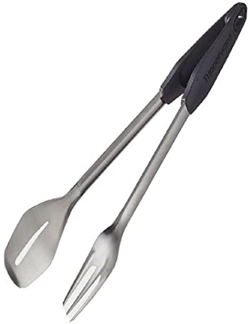 Tupperware Grillzange, 39,4 x 6,9 cm, Edelstahl, 2 Stück