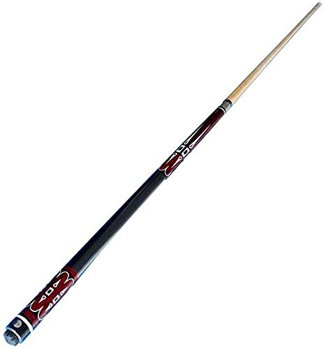 LIANGJUANG Billard Queue Billiard Tisch mit zubehör Pool Queues, 57 Zoll Handgefertigte personalisierte 1/2 Joint Ahorn Snooker Queue Sehr schöner Griff(Color:#6)