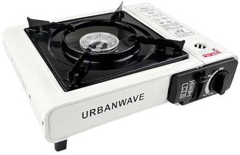 Dyaucwpo Cocina Portátil de Gas, Hornillo de Gas Individual, Hornillo de Camping 2800 W, Cocina Cartucho Portátil, Cartridge Cooker, Kocher, para Uso Interior y Exterior