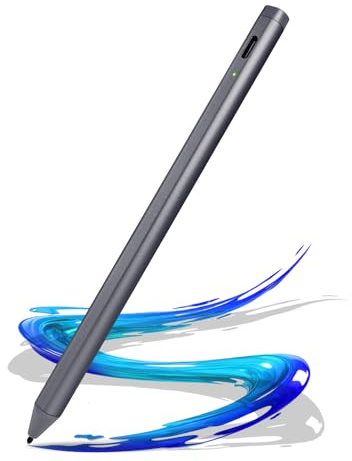 EVACH USI Stylet 2.0 pour Chromebooks avec charge rapide, stylet à rejet de paume pour Chromebooks Acer Spin, ASUS Flip,Lenovo Duet/IdeaPad/Flex, Amazon Fire Max 11/Fire HD 10, Google Pixel, gris