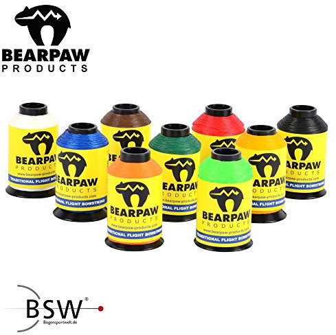 BCY Sehnengarn B 55 1/4 lbs (Bearpaw Traditional Flight) - blau