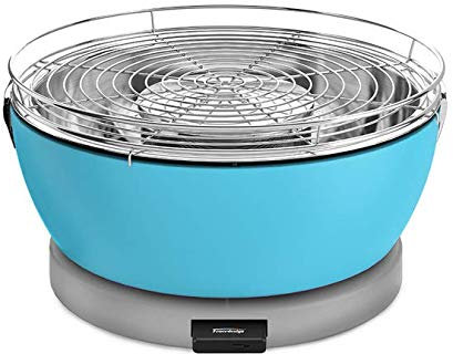 FEUERDESIGN Barbecue A Carbone da Tavolo Vesuvio Completo di Pinza