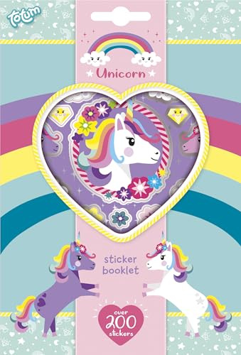 Totum Unicorn Klistermärke Bok Med 150 Klistermärken