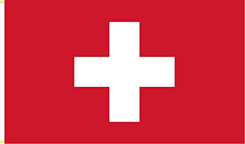 Schweiz Flagge Fahne Switzerland 150x90cm Stoff 100g/qm