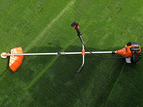 GT-LUX DECESPUGLIATORE TAGLIAERBA RASAERBA A Scoppio 52CC Benzina Miscela 2 HP