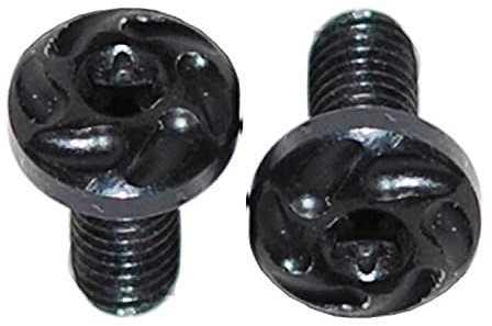Customized CZ 75 85 Grip Screws, 2 Stainless Steel Screws with Rubber O Rings, Torx Key + 1 Free Nylon Drift Punch (TypeA-Black)