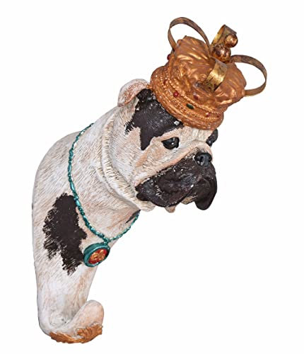 Wandfigur Handtuchhalter Hundekopf Mops Haken Mopsbüste tvc095 Palazzo Exklusiv