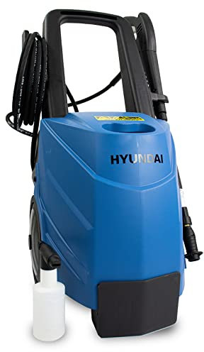 Hyundai 2100psi / 145bar Hot Pressure Washer, 80°c 2.3kW Power Washer, 7.5L/min Hot and Cold Jet Washer with 1 Year Warranty Blue
