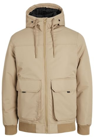 JACK & JONES Jjconstruct Bomberjacka för män, Elmwood, XL