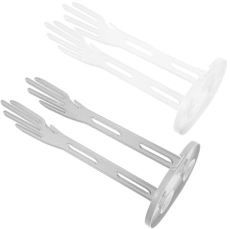 OFFSCH 2pcs Glove Drying Rack Kitchen Sink Stand Mitten Towel Holder Reusable Stand for Glove Drying Rack Kitchen