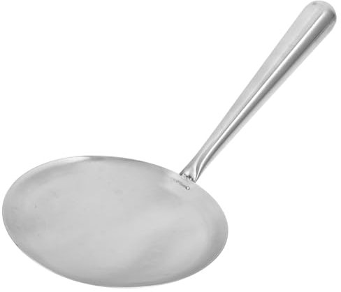 MAGICLULU Flat Bottom Rice Tofu Brain Ladle Spoon Basting Spoons Rice Paddle Handle Versatile Use