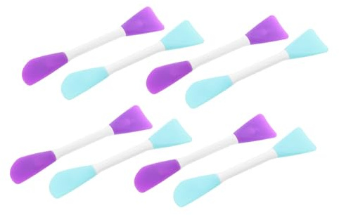 Double Ended Painting Mixer Spatulas 8Pcs Silicone Scraper Set