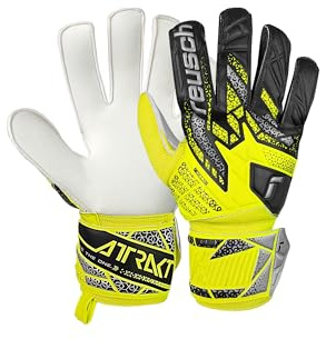 Reusch Attrakt Solid greppvänliga målvaktshandskar fotbollshandskar för vuxna för män och kvinnor lämpliga för alla väderförhållanden och lekfält
