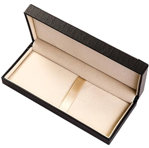 Cabilock Elegantes Stifteetui und Verstärktem Design als Geschenkbox aus Leder mit Anti Kratz Funktion Praktisches Federmäppchen für Jubiläumsfeiern und Souvenirverpackung