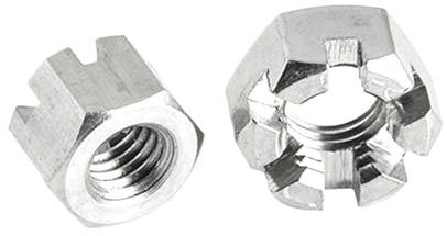 Dadi sottili con intaglio esagonale in acciaio inossidabile M6-M20(M16)