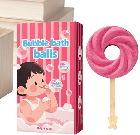 Bagno schiumogeno per donna, sfera effervescente per doccia a forma di ciuccio, 6 pezzi di palline schiumogene per il bagno, per donna, mamma, nonna, adolescente, famiglia, casa, viaggi