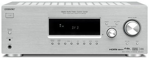 SONY STR-DG510 Audio Video Tuner Amplifier - silver 5.1 system, HDMI