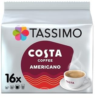 Tassimo COSTA Americano Pack of 6, 6x16 T-Discs