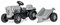 rolly toys | rollyKid Little Grey Fergie | Kinder Trettraktor mit Anhänger | 014941, 133 x 50 x 46 cm