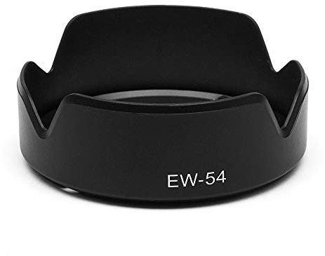 Fotover EW-54 Lens Hood Sun Shade Replacement for Canon EOS M Series EF-M 18-55mm F3.5-5.6 IS STM (Black)
