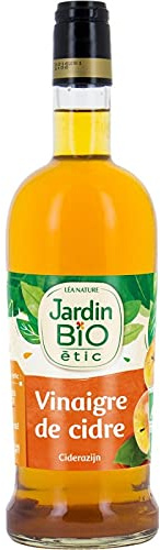 JARDIN BIO - Vinaigre De Cidre Bio 75 Cl - Lot De 4