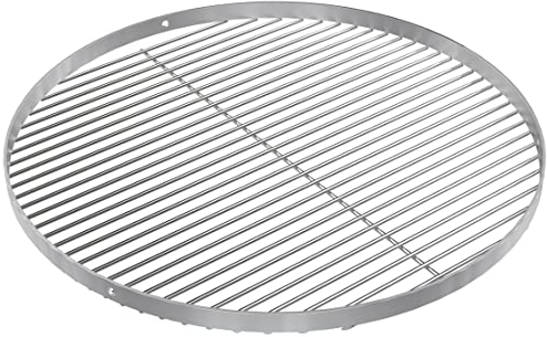 GriHero Weber, griglia rotonda in acciaio inox, diametro 50 cm, 3 fori di sospensione, accessorio per barbecue