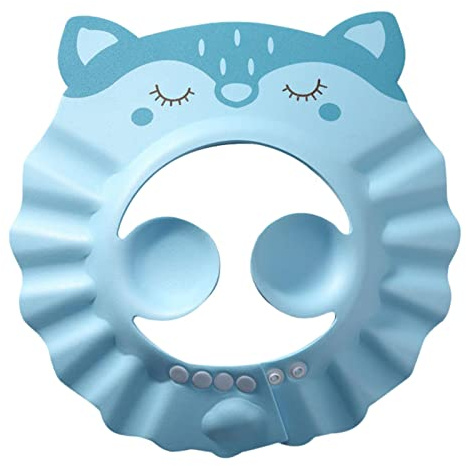 Baby With Ear Protection, Baby Safe Shampoo Shower Bathing, Wash Bath Shield Visor Hat Adjustable Bathing Tub Head Protector For Toddler Kids Baby Hair Washing Gusengo