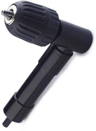Homoyoyo 90degree Angle Drill Extension Accessories Right Angle Drill Attachment Adapter for Tight Spaces and Reach Areas