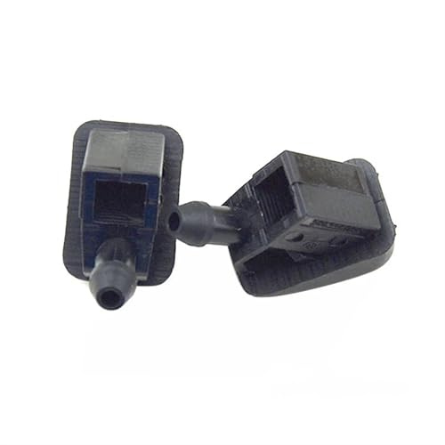 DSEQOPHH Rociador Parabrisas Compatible con VW para Jetta K2 1998 Accesorios Consumibles para Automóvil Reemplazo 2 Piezas Boquilla De Limpieza De Parabrisas OEM: 3B0955985