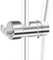 Universal Soporte Ducha con 2 Ganchos,Soporte de Ducha para Barra Deslizante Ajustable 19-25 mm, Cromado Soporte de Ducha,Soporte de Ducha sin Taladrar para Barra Deslizante