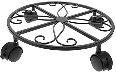 Yardwe Neuer Titel Mobiler Pflanzenroller Rädern Praktischer Untersetzer Für Blumentöpfe Für Innen Und Außenbereich Stabil Und Vielseitig Einsetzbar