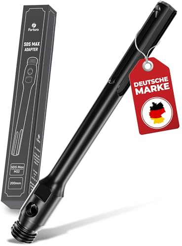 Fortura® Adaptador SDS MAX M22 / 200 mm de longitud