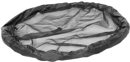 TOBBOMEY Anneau Flottant pour Plantes Aquatiques Protection pour Île Flottante Filet Solide pour Étang Installation Facile Sécurise Vos Poissons des Prédateurs