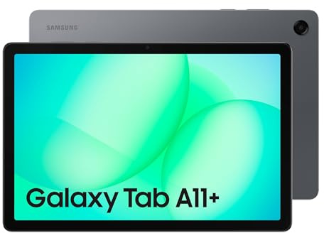 Samsung Galaxy Tab A11+ 5G 128GB, Tableta con IA, Pantalla de 11 con 90 Hz, 6GB de Memoria, Altavoces Cuádruples Dolby, Garantía del Fabricante 3 Años + 1 Año Extra, Gris (Versión Española)