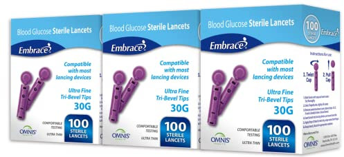 Omnis Health 30G Lancets 300ct
