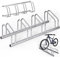 MONZANA® Rastrelliera per Biciclette 4 Posti per Pneumatici 35-60 mm Porta Bici Posteggio per Bicicletta