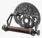 ACL Toilet Roll Holder Wall Mounted – StPancras Fixture Toilet Paper Holder for Bathroom - Cast Iron Novelty Toilet Roll Holder with Included Hardware