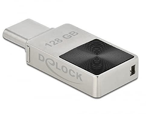 DeLOCK Mini USB 3.2 Gen 1 USB-C Memoria USB 128 GB - Metallcaja