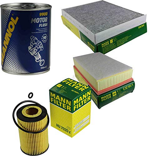QR-Parts Set 85452968 CUK 2842 HU 7020 z 9900 C 32 191/1 Original MANN-Filter Inspektionspaket SCT Motor Flush Motorspülung 11589404